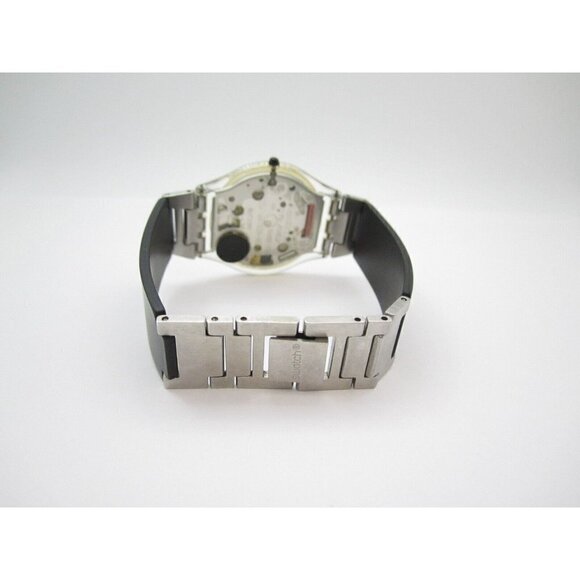 Women Swatch AG 1999 Quartz WR Analog 35mm Dial Causal Round Watch (G426) - Picture 8 of 9